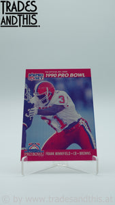 1990 Pro Set Frank Minnifield #357