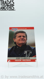 1990 Pro Set Jerry Glanville #38