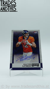 2016 Panini Playoff RPS Autos 016/199 Paxton Lynch #9