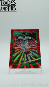 2021-22 Panini Donruss Road to Qatar Holo Red Laser 32/99 Raul Jimenez #87