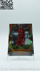 2022-23 Topps Museum Collection UEFA Champions League Gold 05/50 Steven Gerrard #48