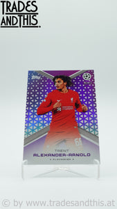 2022-23 Topps Curated Jack Grealish Platinum Purple 09/49 Trent Alexander-Arnold