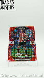 2022-23 Panini Prizm Premier League Red Mosaic Ben Mee #35