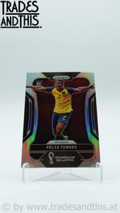 2022 Panini Prizm World Cup Qatar Silver Prizm Felix Torres #78 RC