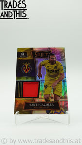 2022-23 Panini Select La Liga Select Swatches Santi Cazorla #SW-SC
