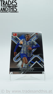 2021-22 Topps Finest Bundesliga Marton Dardai #10 RC