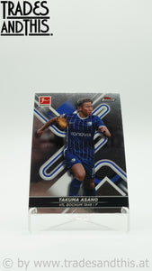 2021-22 Topps Finest Bundesliga Takuma Asano #34
