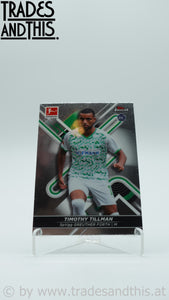 2021-22 Topps Finest Bundesliga Timohy Tillman #74 RC