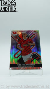 2021-22 Topps Finest Bundesliga Refractor Nico Schlotterbeck #121