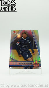 2021-22 Topps Finest Bundesliga Finest Touch Takuma Asano #FT-TA