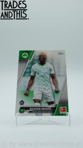 2021-22 Topps Bundesliga Dickson Abiama #83 RC