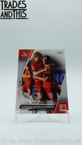 2021-22 Topps Bundesliga Celebration Of Remaining In The Bundesliga #185
