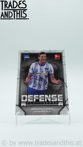 2021-22 Topps Bundesliga Defense Fortresses Niklas Stark #DF-NS