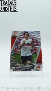 2021-22 Topps Bundesliga Speckle Foil Wataru Endo