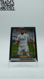 2020-21 Topps Merlin Collection Chrome UCL Karim Benzema #51