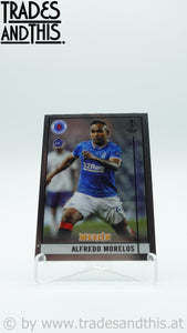 2020-21 Topps Merlin Collection Chrome UCL Alfredo Morelos #98 RC