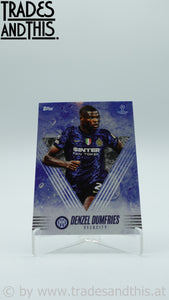 2021 Topps Alphonso Davies My Journey UCL Online Exclusive Denzel Dumfries
