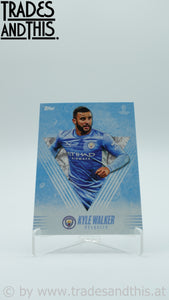 2021 Topps Alphonso Davies My Journey UCL Online Exclusive Kyle Walker