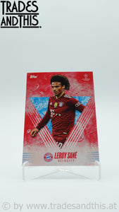 2021 Topps Alphonso Davies My Journey UCL Online Exclusive Leroy Sane