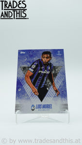 2021 Topps Alphonso Davies My Journey UCL Online Exclusive Luis Muriel