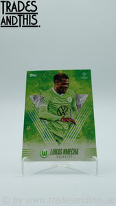 2021 Topps Alphonso Davies My Journey UCL Online Exclusive Lkas Nmecha