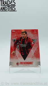 2021 Topps Alphonso Davies My Journey UCL Online Exclusive Theo Hernandez