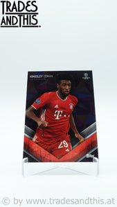 2021 Topps Weston McKennie Curated UCL Kingsley Coman
