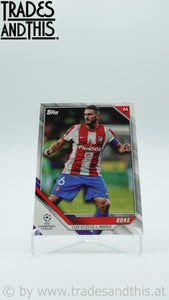 2021-22 Topps UCL Collection Koke #6
