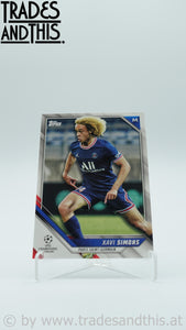 2021-22 Topps UCL Collection Xavi Simons #33