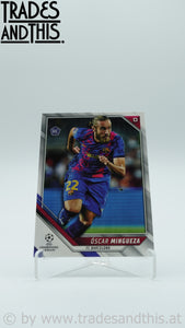 2021-22 Topps UCL Collection Oscar Mingueza #41 RC