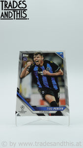 2021-22 Topps UCL Collection Tibo Persyn #85 RC