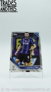 2021-22 Topps UCL Collection Stefan De Vrij #93