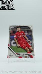 2021-22 Topps UCL Collection Brenden Aaronson #122