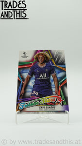 2021-22 Topps UCL Collection Future Stars Xavi Simons #FS-06