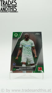 2021-22 Topps Chrome Bundesliga Dickson Abiama #45 RC