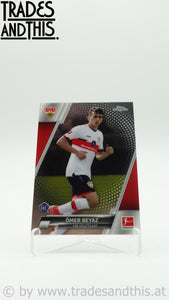 2021-22 Topps Chrome Bundesliga Ömer Beyaz #90 RC
