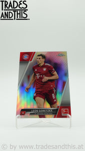 2021-22 Topps Chrome Bundesliga Refractor Leon Goretzka #86