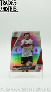 2021-22 Topps Chrome Bundesliga Refractor Wataru Endo#89
