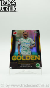2021-22 Topps Chrome Bundesliga Golden Generation Julian Green #GG-JG