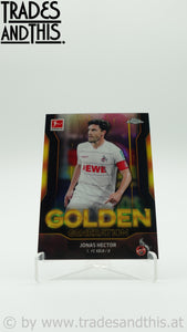 2021-22 Topps Chrome Bundesliga Golden Generation Jonas Hector #GG-JH