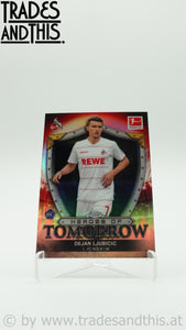 2021-22 Topps Chrome Bundesliga Heroes of Tomorrow Dejan Ljubicic #HAT-DL RC