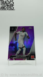 2021-22 Topps Chrome Bundesliga Purple Refractor 136/299 Denis Zakaria #81