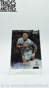 2021-22 Topps Stadium Club Chrome UCL Lautaro Martinez #10