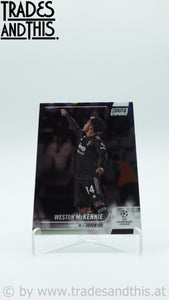 2021-22 Topps Stadium Club Chrome UCL Weston McKennie #14