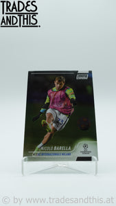 2021-22 Topps Stadium Club Chrome UCL Nicolo Barella #23