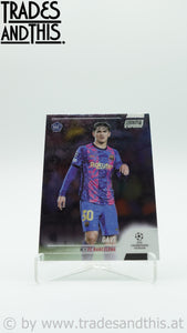 2021-22 Topps Stadium Club Chrome UCL Gavi #31 RC