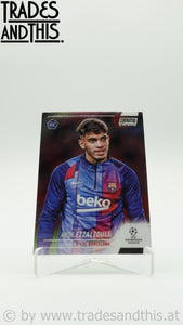 2021-22 Topps Stadium Club Chrome UCL Abde Ezzalzouli #61 RC