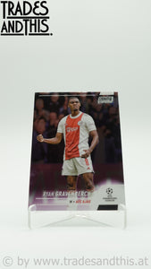 2021-22 Topps Stadium Club Chrome UCL Ryan Gravenberch #86