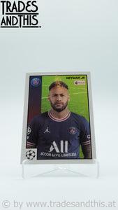 2021-22 Topps Merlin's Heritage 97 UCL Neymar Jr. #7