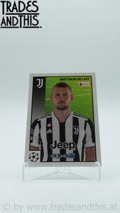 2021-22 Topps Merlin's Heritage 97 UCL Matthijs De Ligt #41